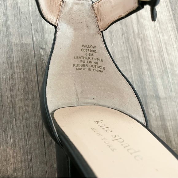 Kate Spade New York Willow Block Heels Pumps Ankle Strap - Picture 4 of 5